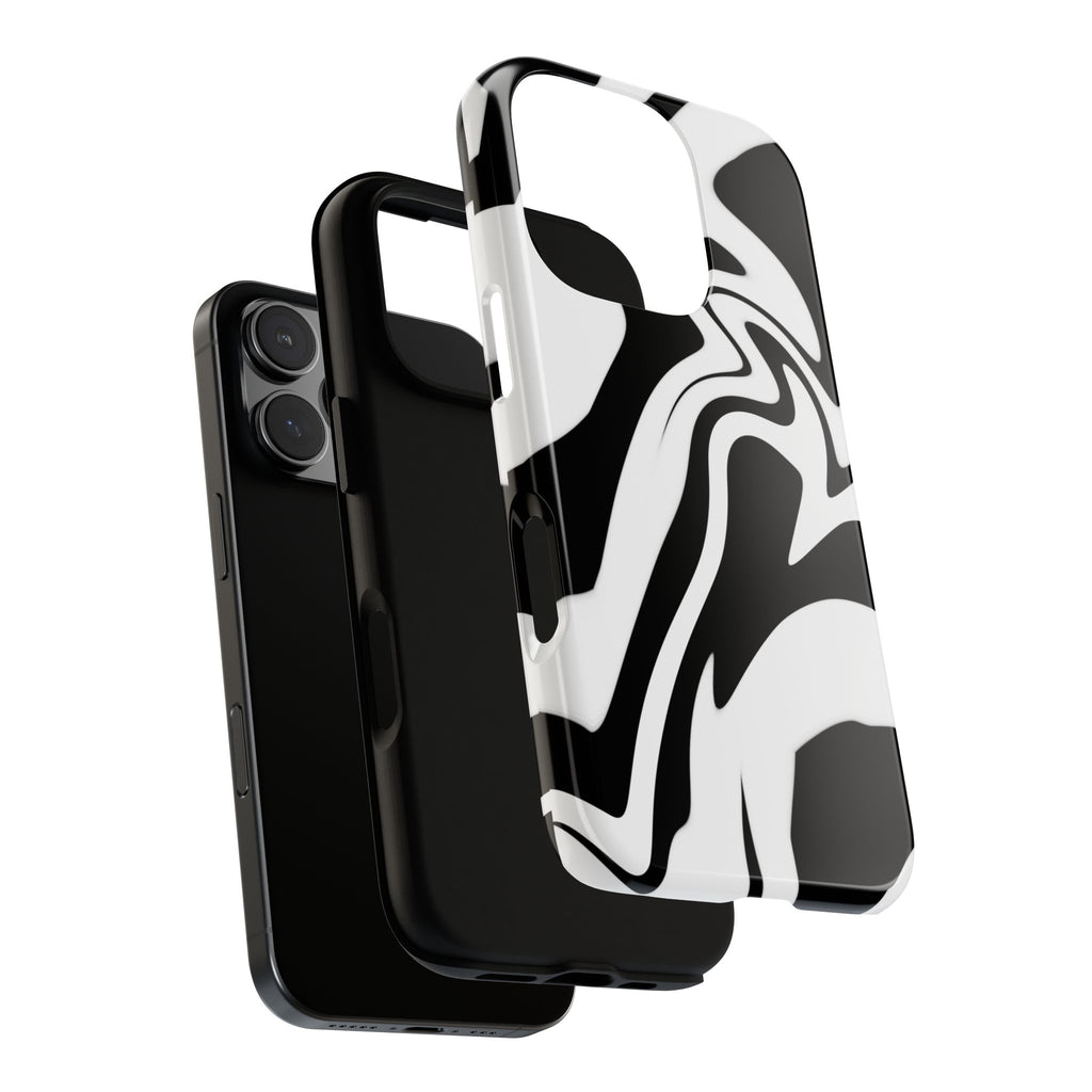 Black & White Swirl