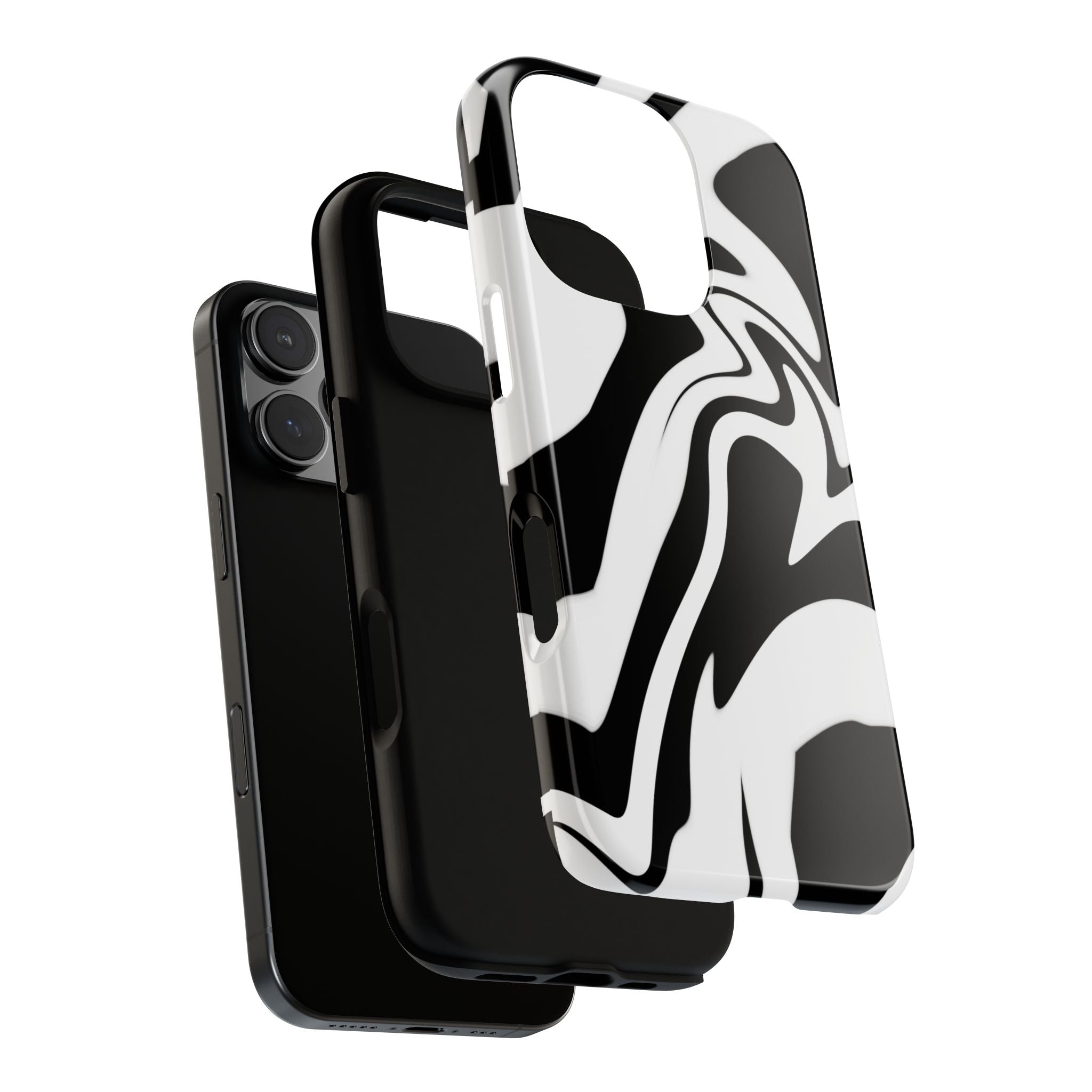 Black & White Swirl