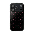 Black & Pink Heart Pattern