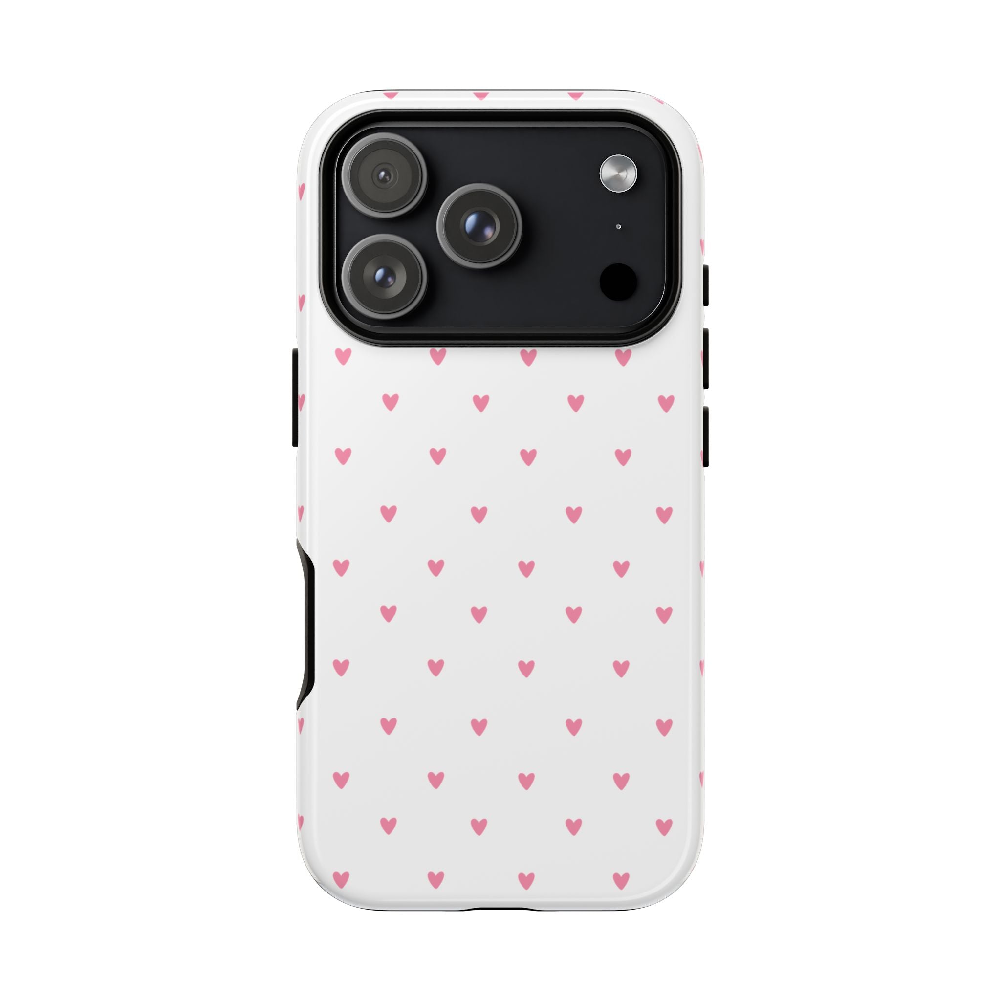 Pink Mini Hearts Pattern