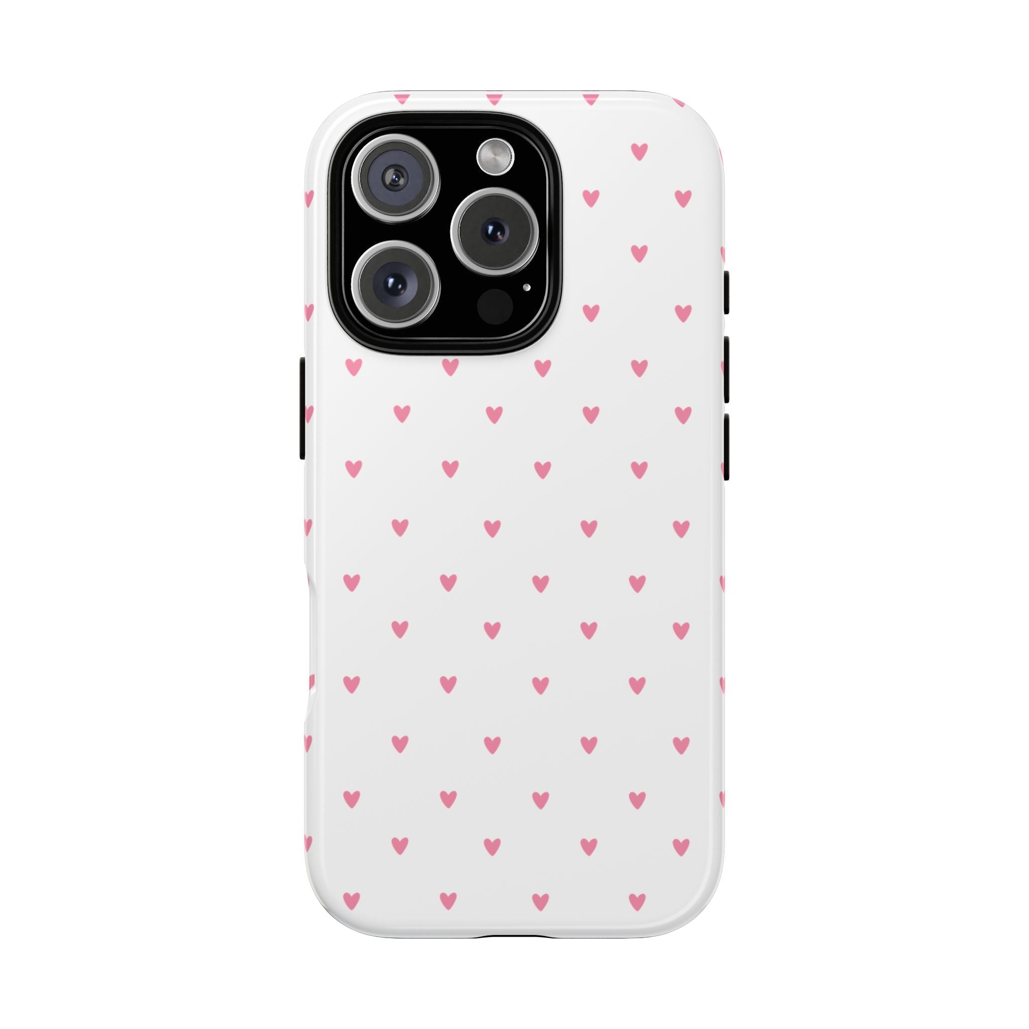 Pink Mini Hearts Pattern