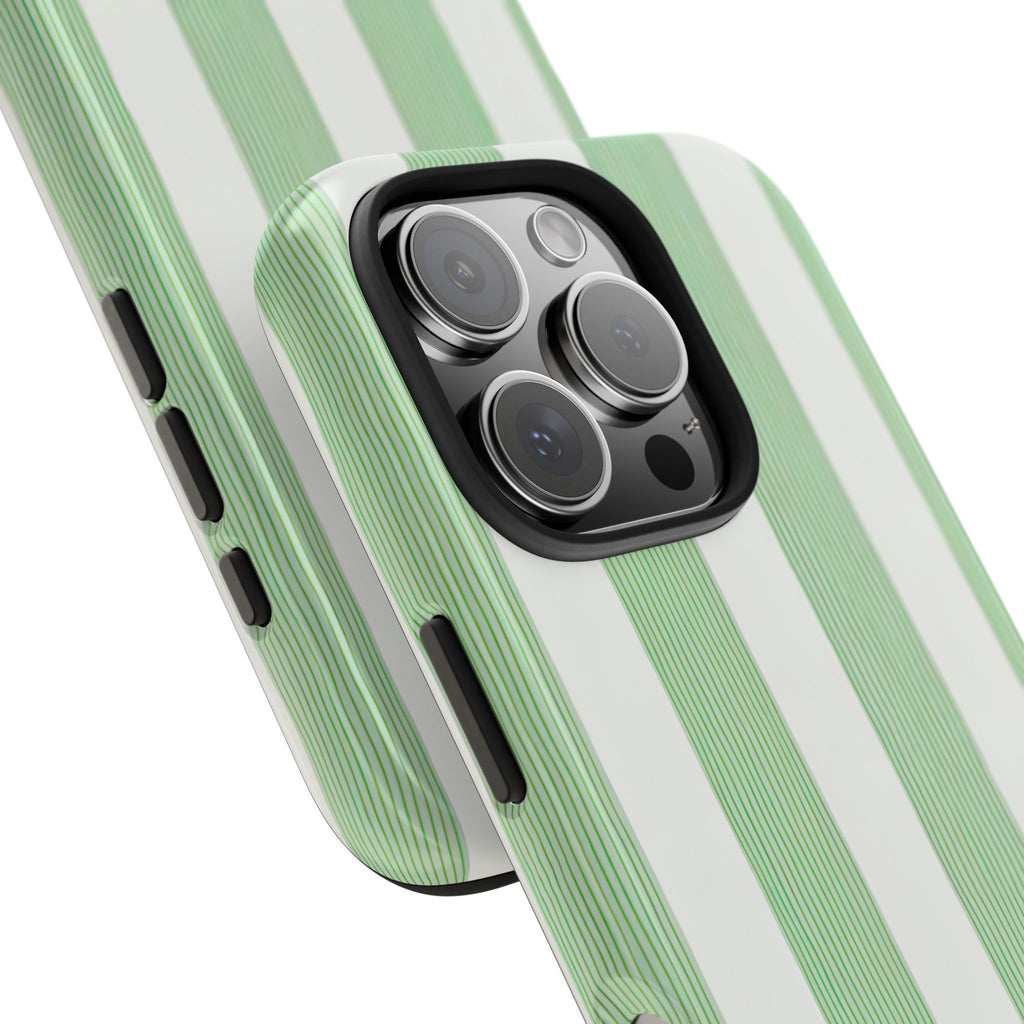 Minimal Green Beachy Stripes