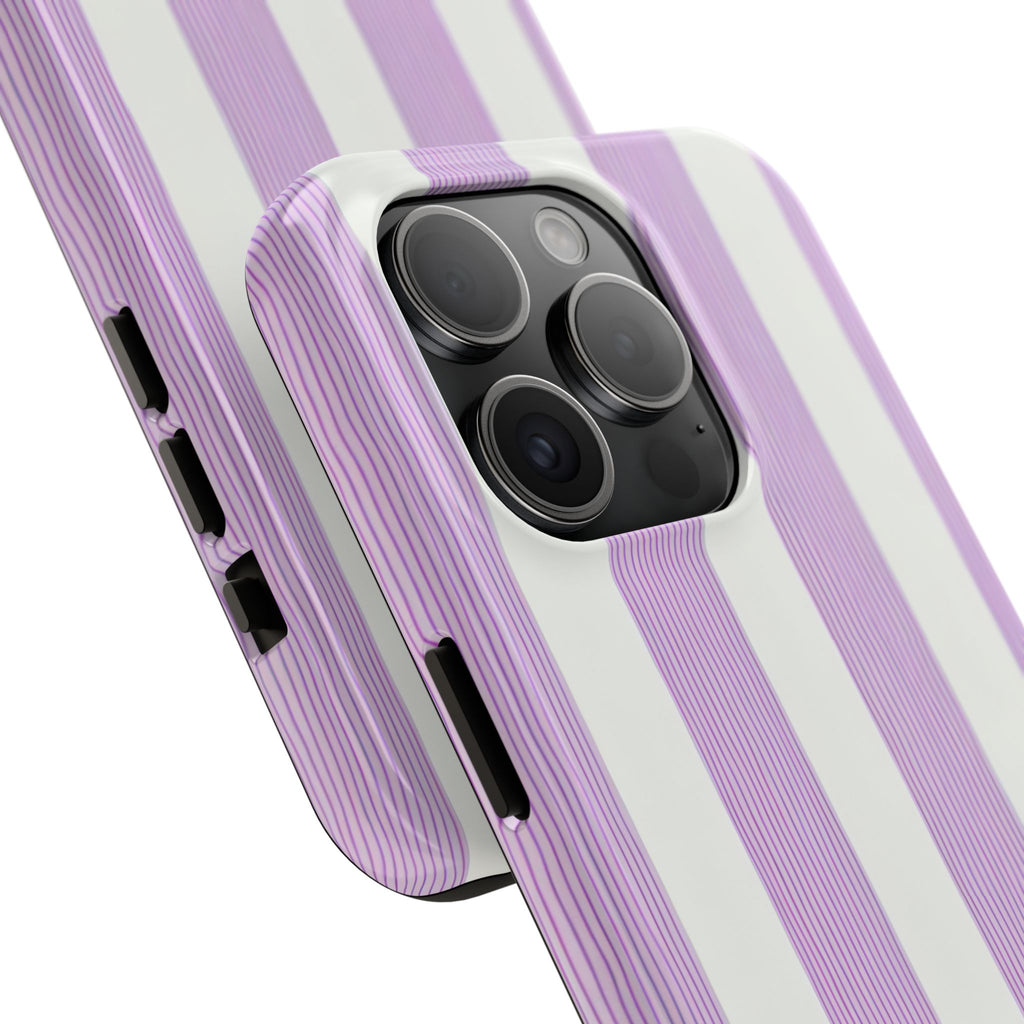 Pastel Lavender Stripe