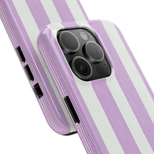 Pastel Lavender Stripe