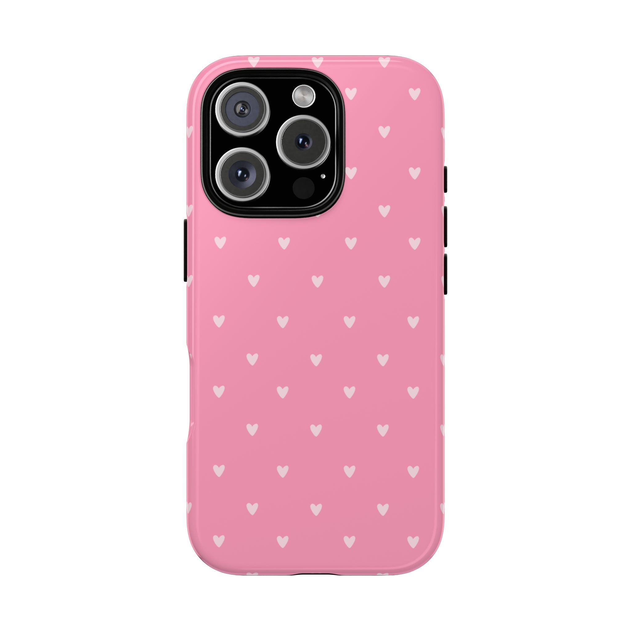 Light Pink & Pink Heart Pattern