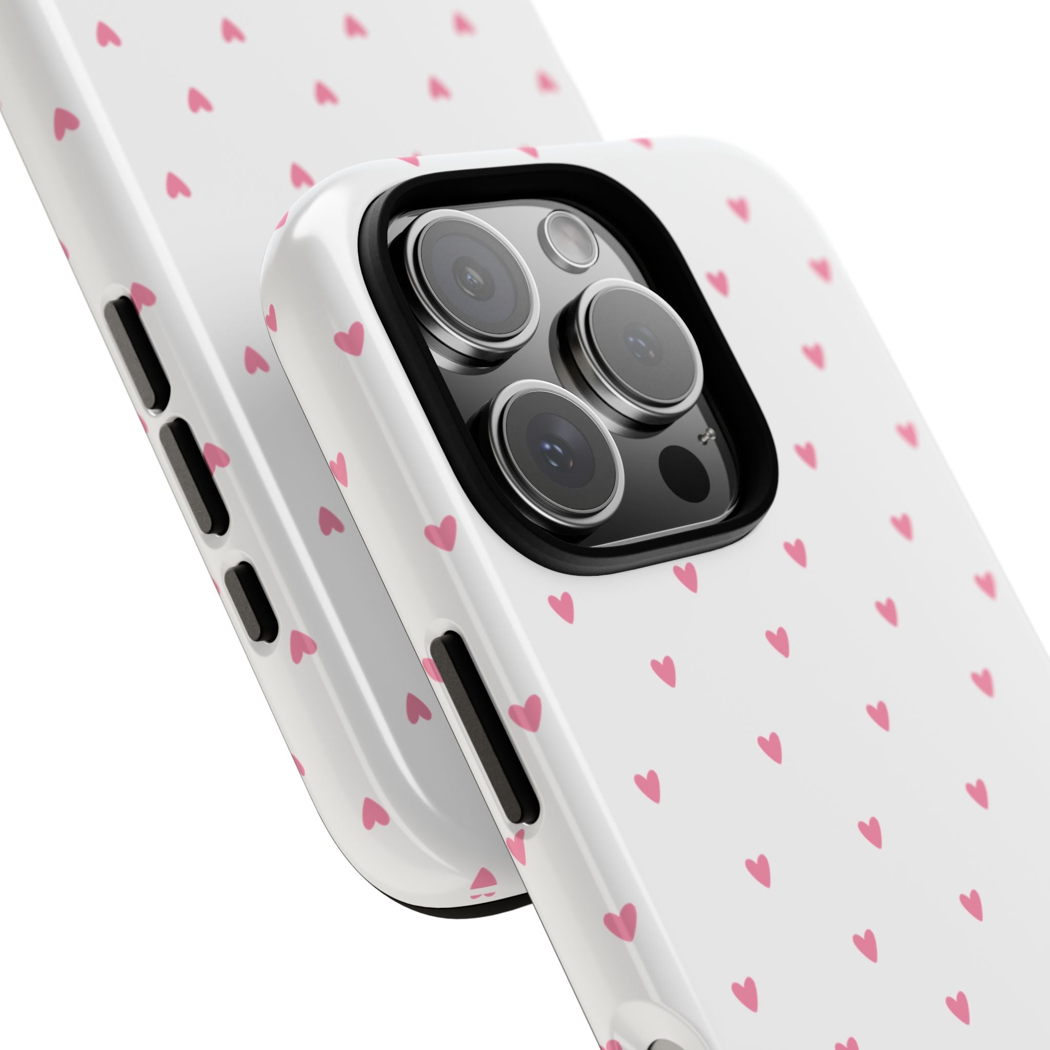 Pink Mini Hearts Pattern